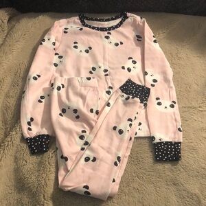 🎉4 for $20 The Children’s Place Pink Panda Pajama Set, size 5